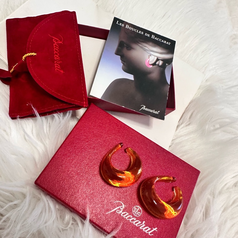 🌷Baccarat Le Boucles vintage full package never used